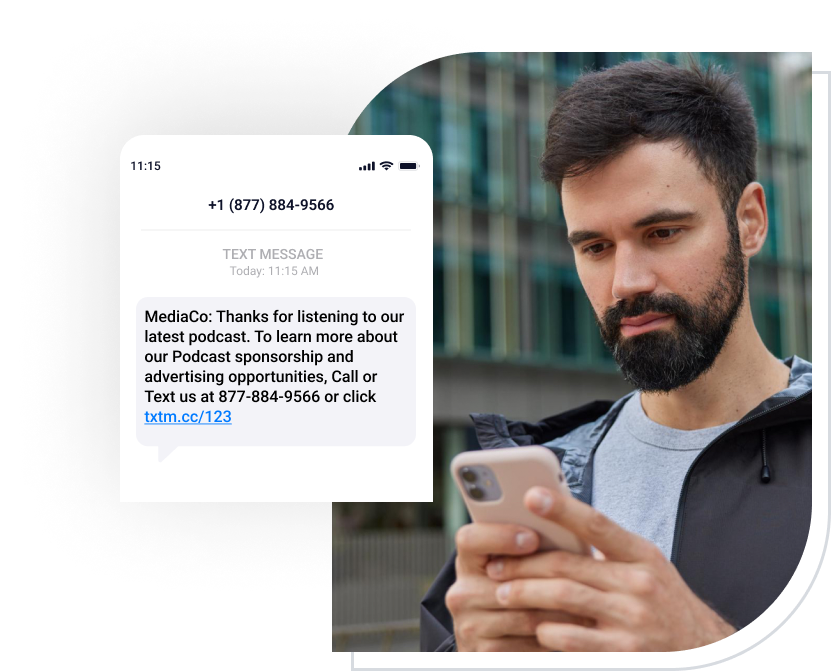 sms lead generation for podcasts