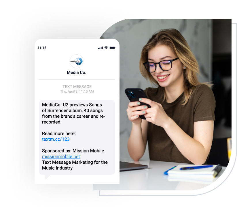 sms newsletter service