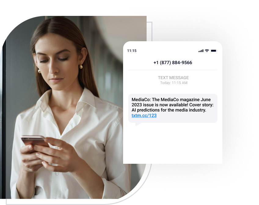sms subscription services for trade magazines