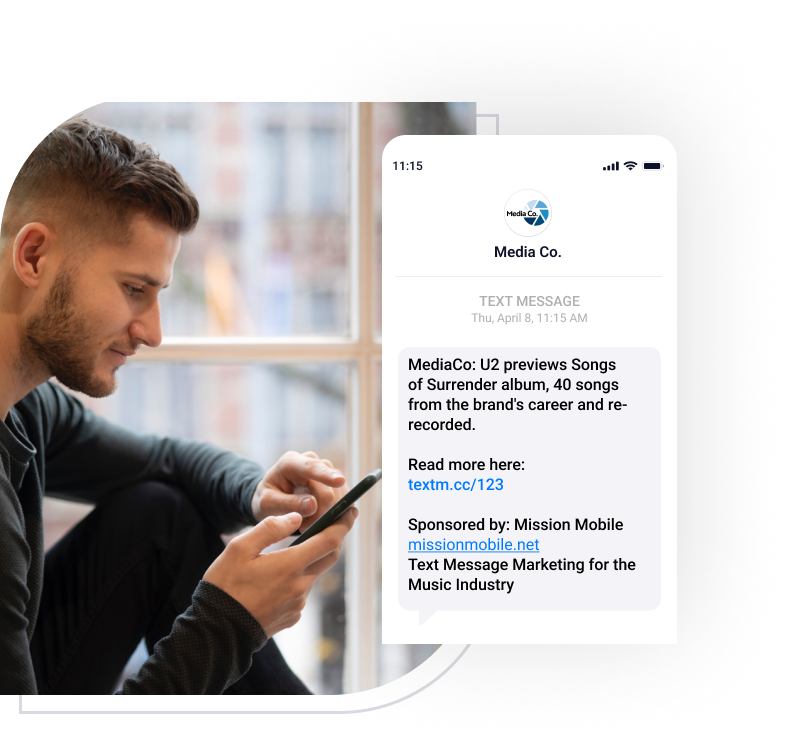 text message news alert service