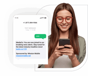 text message marketing solutions for media companies