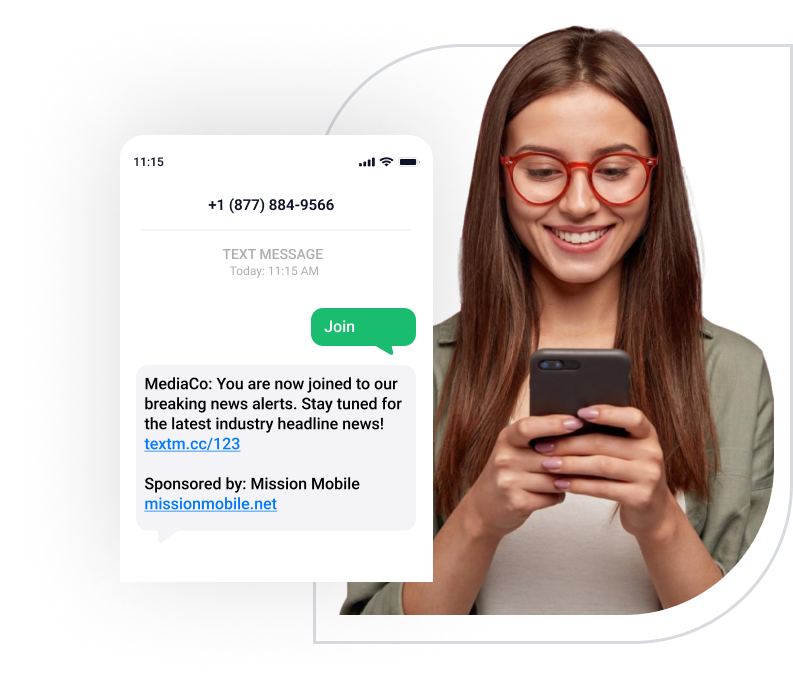text message marketing solutions for media companies
